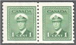 Canada Scott 278 Mint F Pair